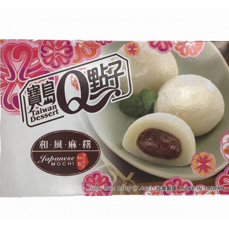 宝岛Q点子 和风麻糬 红豆口味 210g/Rote Bohnen Mochi 210g
