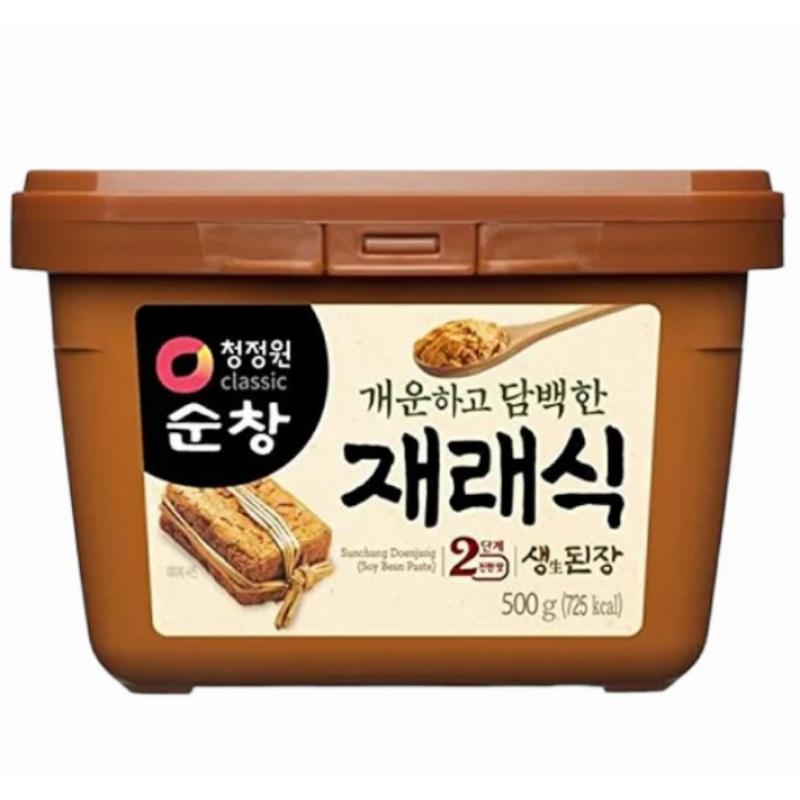 清净园 淳昌传统大豆酱/大酱 500g/Soy Bean Paste 500g