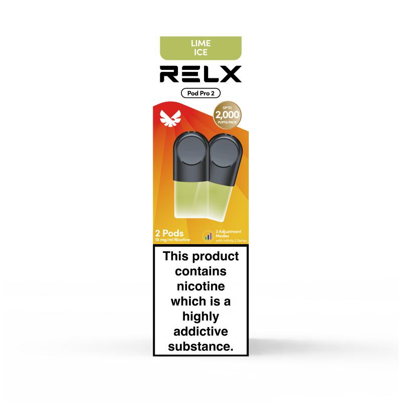 悦刻 RELX Infinity Pod Pro  Lime Ice - (2 Pods)暴打青柠