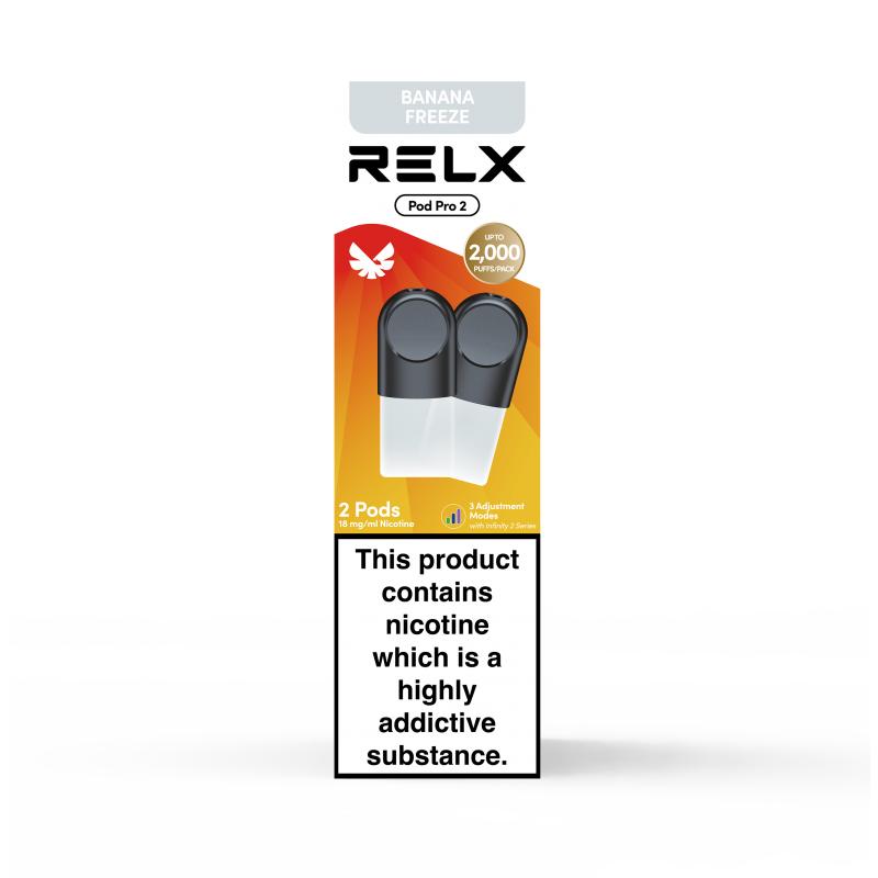 悦刻 RELX Infinity Pod Pro  Banana Freeze - (2 Pods)老冰棍