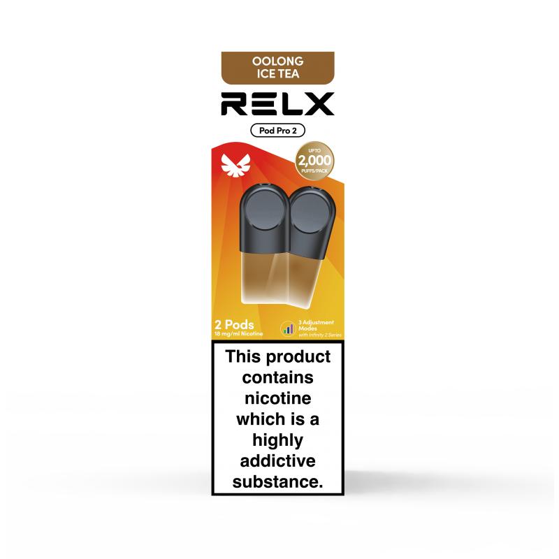 悦刻 RELX RELX Infinity Pod Pro  Oolong Ice Tea- (2 Pods)冻顶乌龙