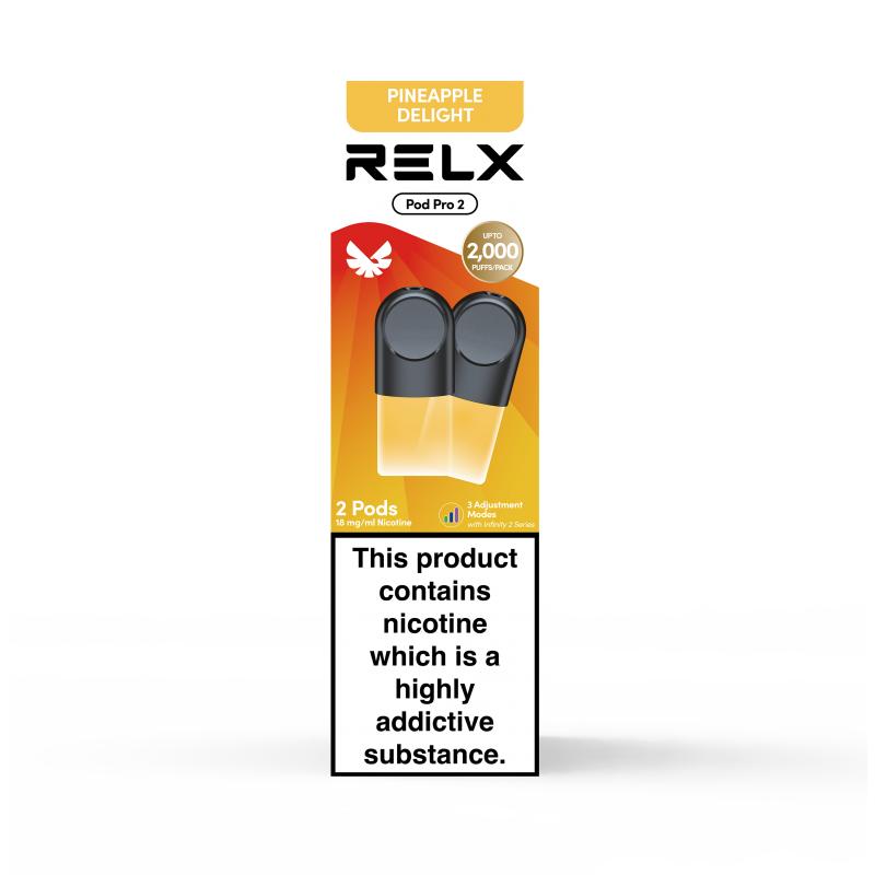 悦刻 RELX Infinity Pod Pro  Pineapple Delight- (2 Pods)菠萝棒冰