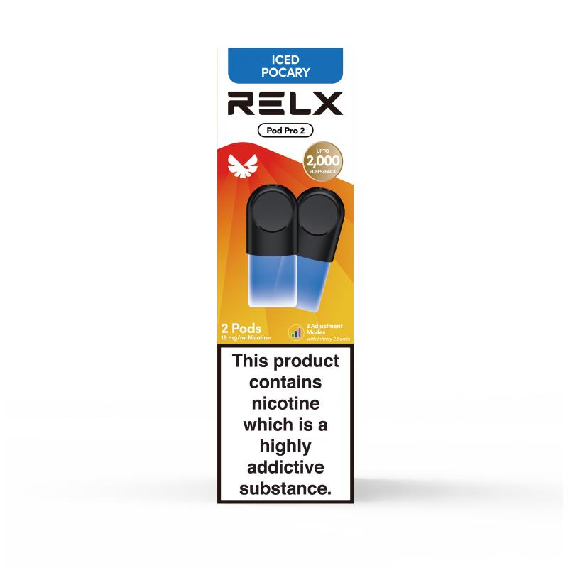 悦刻 RELX Infinity Pod Pro  Iced Pocary - (2 Pods)冰镇宝矿力
