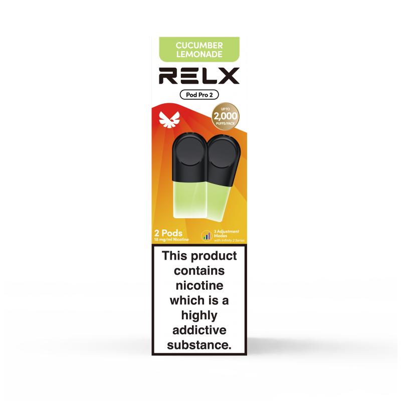 悦刻 RELX Infinity Pod Pro  Cucumber Lemonade - (2 Pods)黄瓜柠檬水