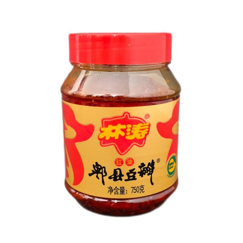 林涛 郫县豆瓣 750G/County Bean Petal 750G