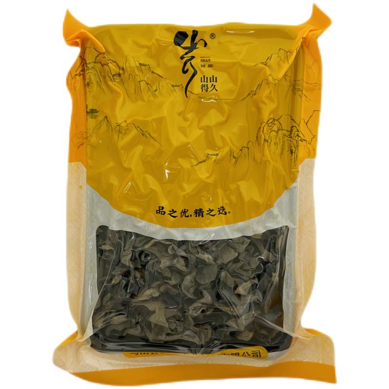 山山得久 黑木耳100g/Schwarzes Holz 100g
