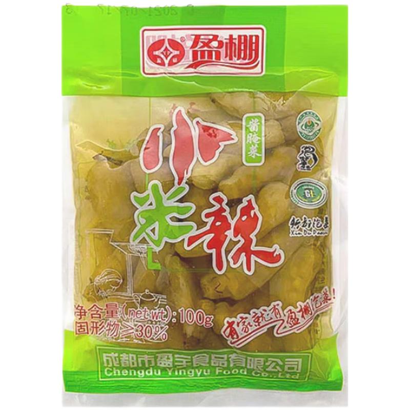 盈棚 小米椒 100g /Chilli Green in water 