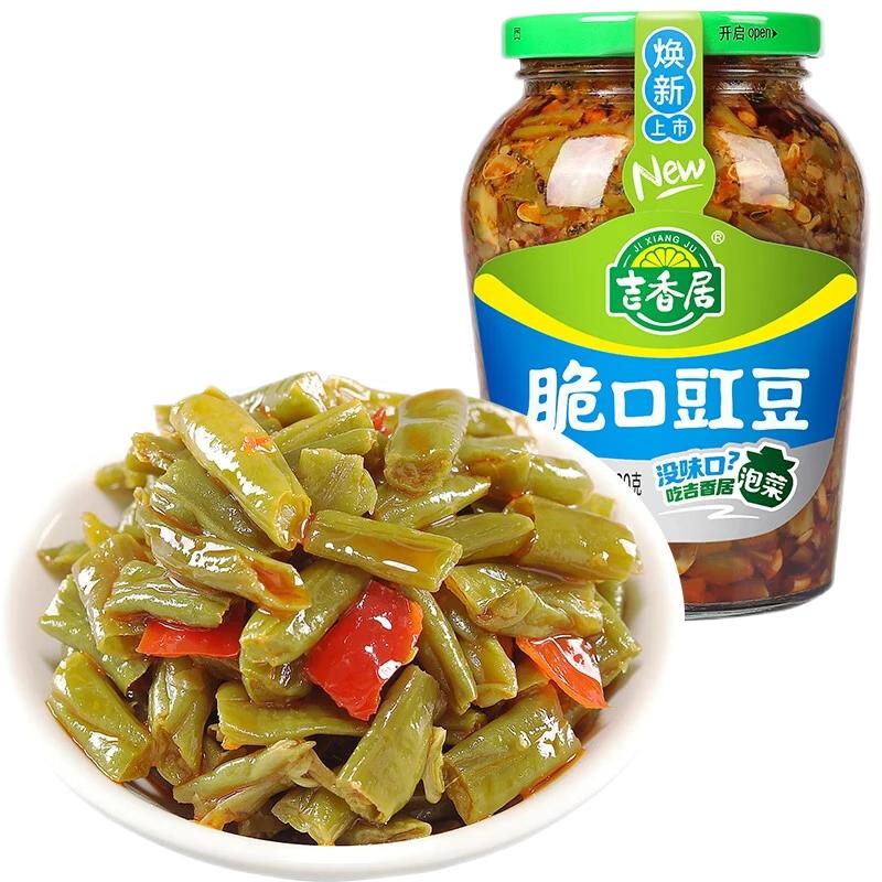 吉香居 爽口豇豆350g/Frische Bohnen 350g