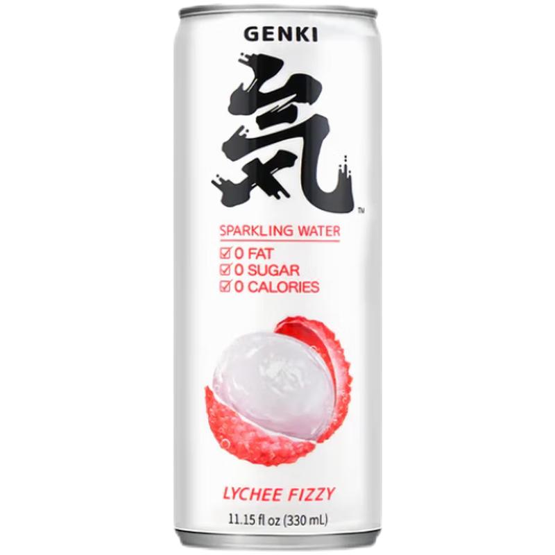 元气森林 0糖0脂 气泡水 荔枝330ml/0 Zucker 0 Fett Blasenwasser Litschi 330ml