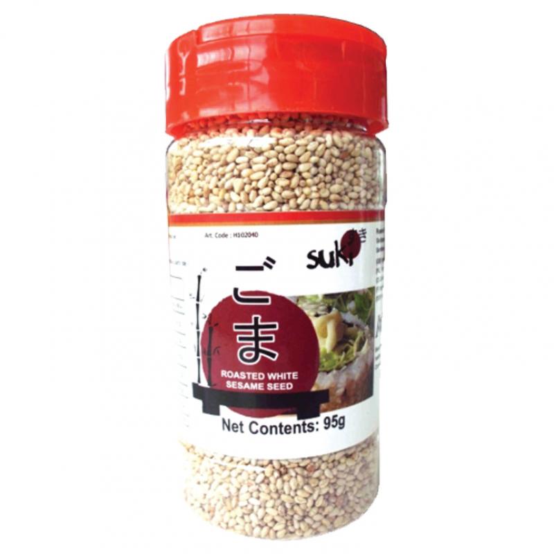 Suki 烤白芝麻95g/SUKI ROASTED WHITE SESAME SEEDS