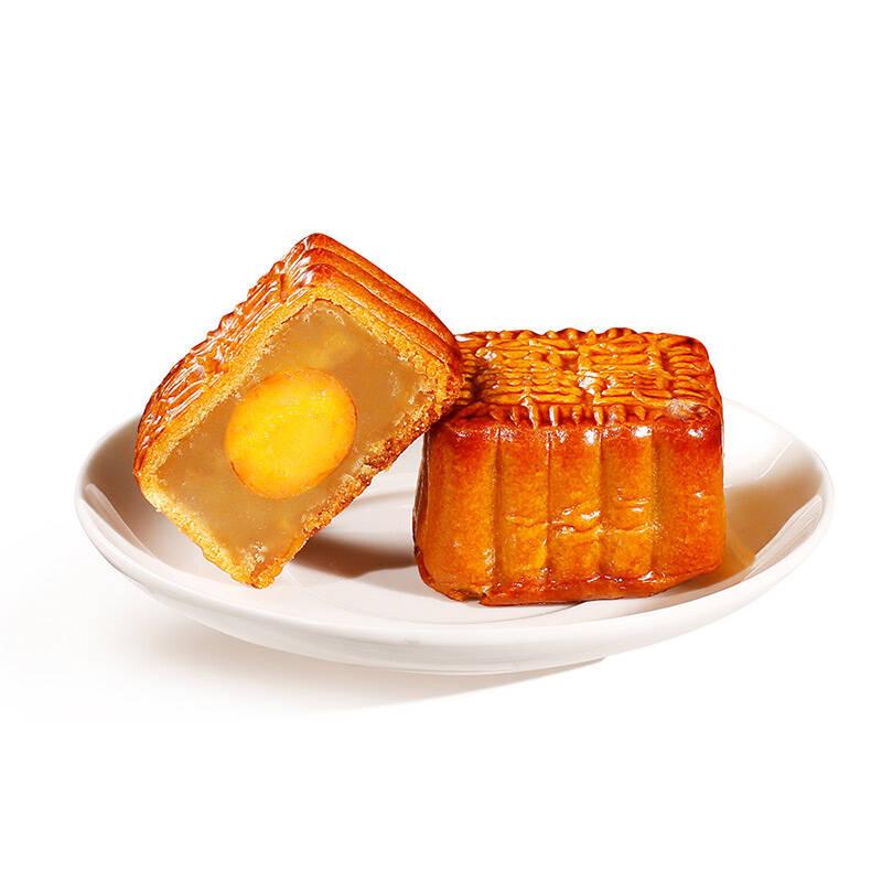 单个装 蛋黄白莲蓉月饼187.5g/YB Moon Cake 1 Yolk white lotus big