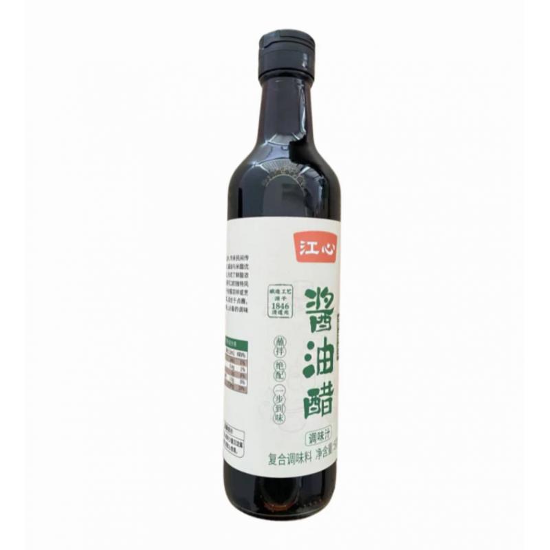 江心牌 酱油醋 蒜香500ml/Sojasauce mit Essig Knoblauchgeschmack JIANGXIN 