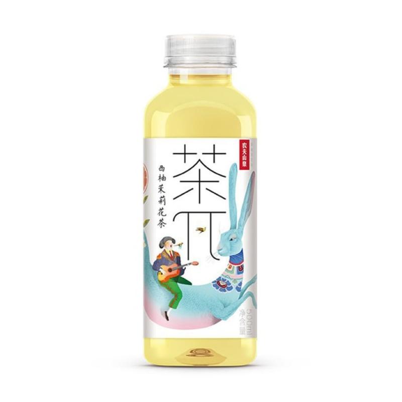 农夫山泉 茶π 西柚茉莉花茶 500ml/Grapefruit Jasmin Tee Getränke 500ml