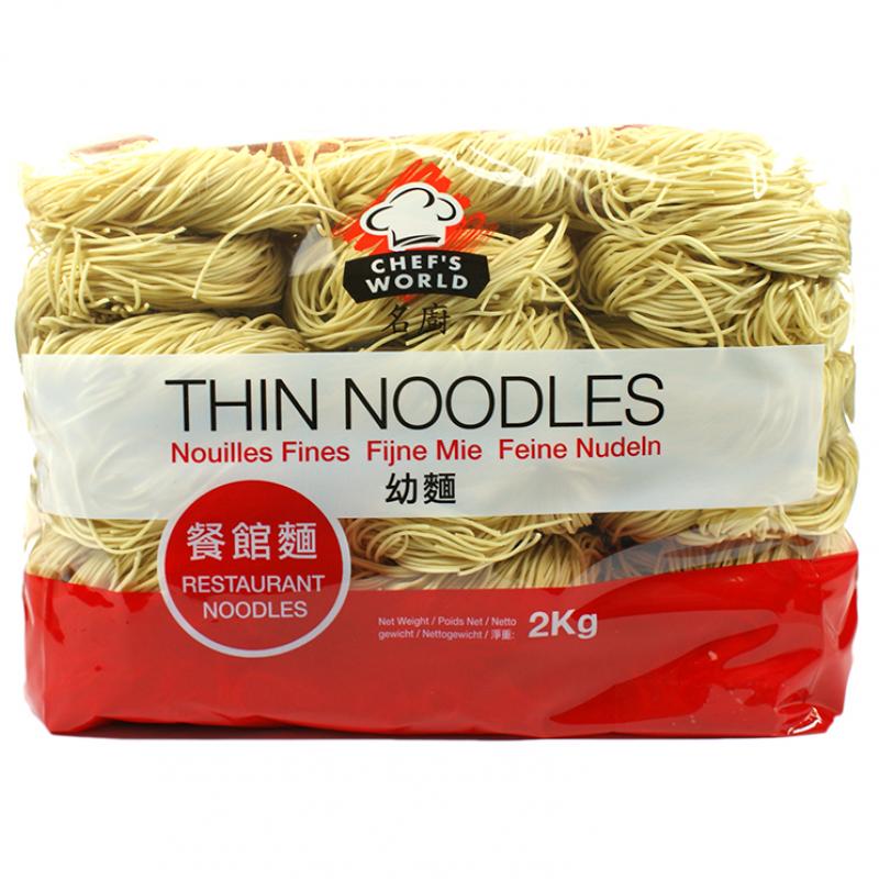 名厨 幼面2kg/CHEF WORLD THIN NOODLE