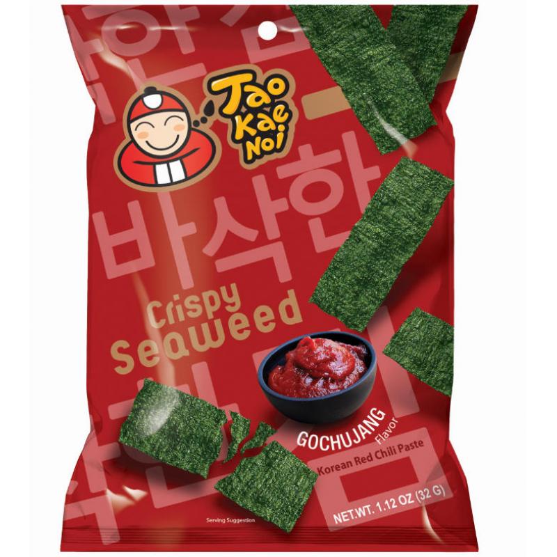 小老板 天妇罗紫菜 甜辣味 32g/TAOKAENOI CRISPY SEAWEED GOCHUJANG