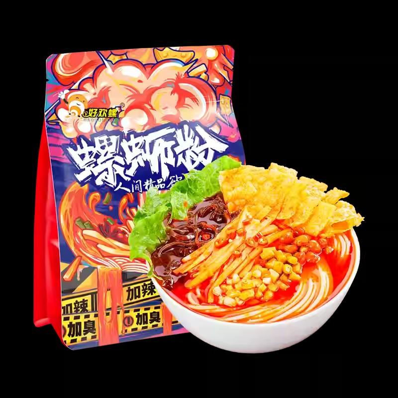 好欢螺 螺蛳粉 加臭加辣 375g/Instant Noodles super spicy flavor