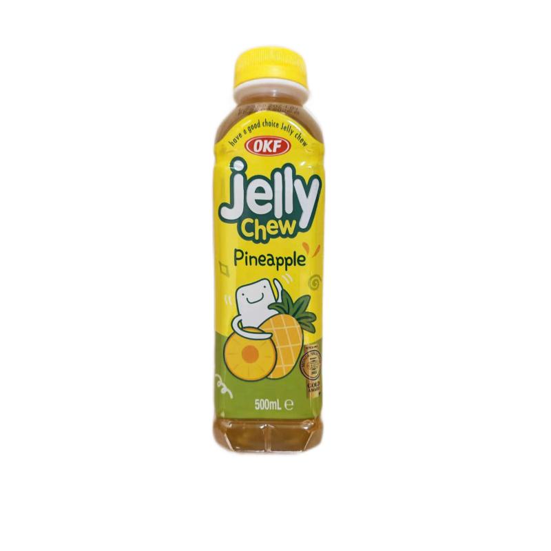 OKF 韩国 芦荟汁 菠萝味500mL/Aloe Vera Saft Getränk 500ml