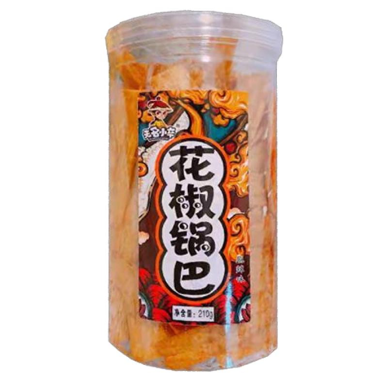 无名小卒 花椒锅巴 麻辣味210g/Knuspriger Keks m. Sichuan-Pfeffer Mala