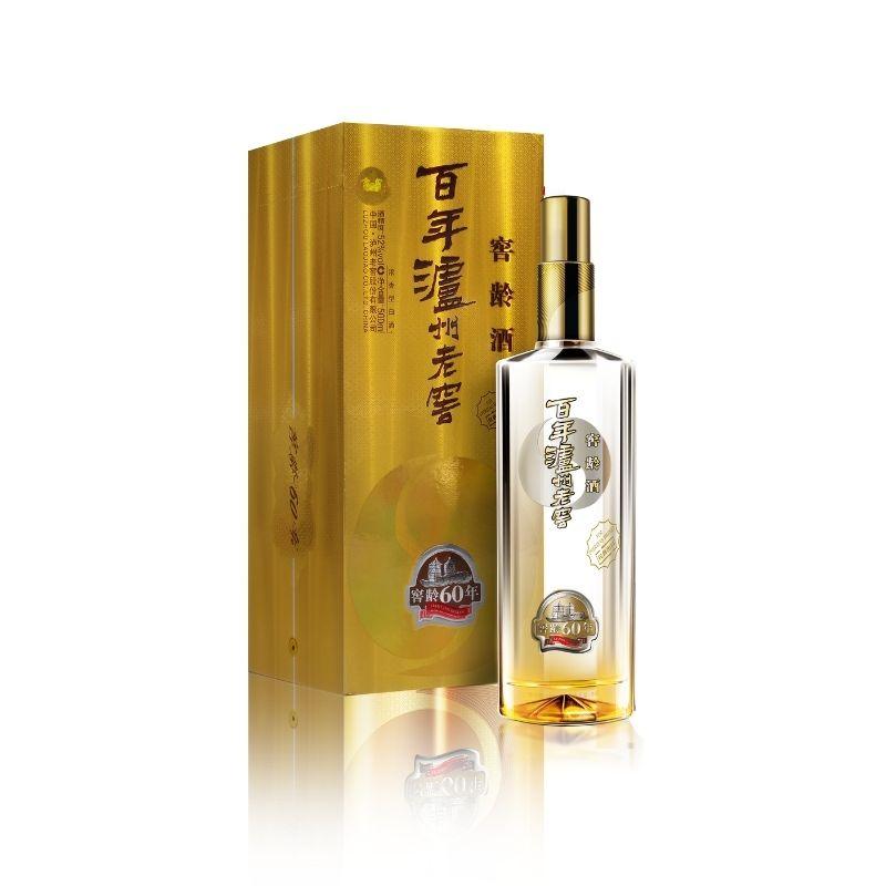 泸州老窖 窖龄酒 白酒 窖龄60年 52° 500ml/Luzhou Laojiao Liquor im Alter von 60 Jahren 52° 500ml
