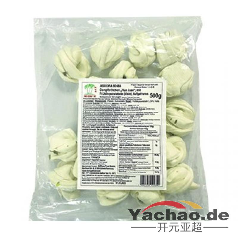 生鲜 冷冻 椰树牌 花卷500G/TCT Dampfbrötchen (HuaJuan) m. Frühlingszwiebel