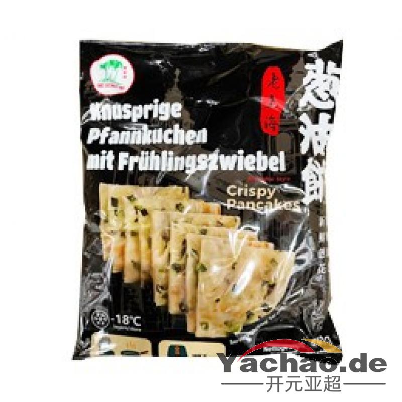 生鲜 冷冻 椰树牌 老上海风味 葱油饼 450g/TCT Pfannkuchen Shanghai Art