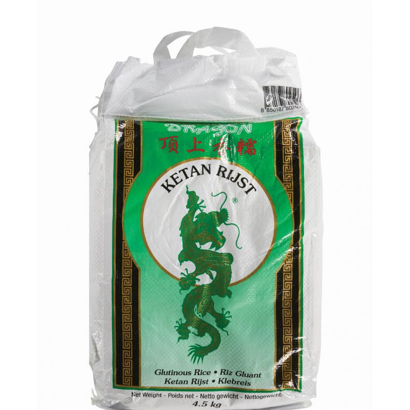 绿龙 顶上糯米4.5kg/DRAGON GLUTINOUS RICE