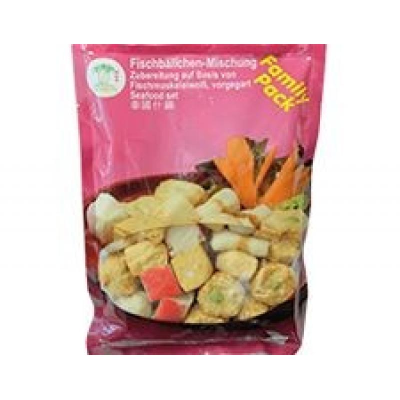 生鲜 冷冻 火锅丸子 椰树牌 什锦丸200g/TCT Meeresfrüchten-Mischung