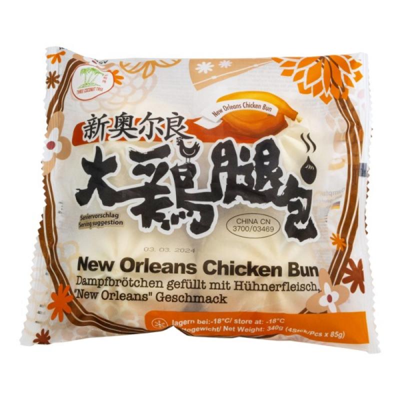 生鲜 冷冻 椰树牌 新奥尔良大鸡腿包340/TCT Dampfbrötchen m Hühnerfl