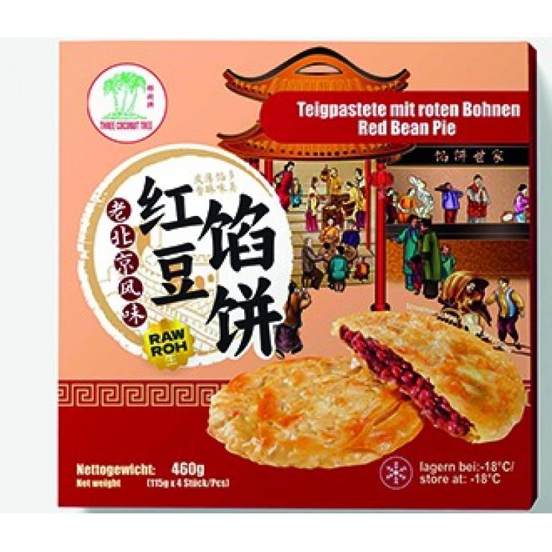 生鲜 冷冻 椰树牌 红豆馅饼 460g/Teigpastete mit roten Bohnen, tiefgefroren