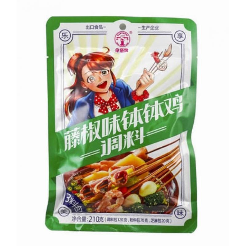 伞塔 藤椒味钵钵鸡调料210g/Pfeffergeschmack Pfeffergeschmack 210g