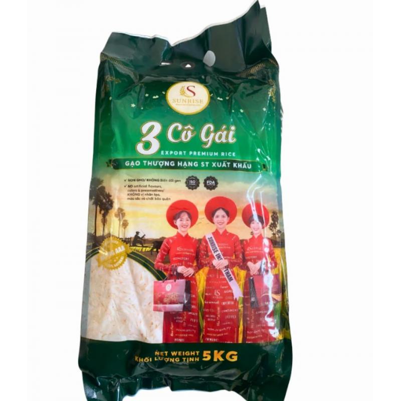 三姑娘 优质大米 大米 长粒米 5kg/Hochwertiger Reis Langkornreis 5kg