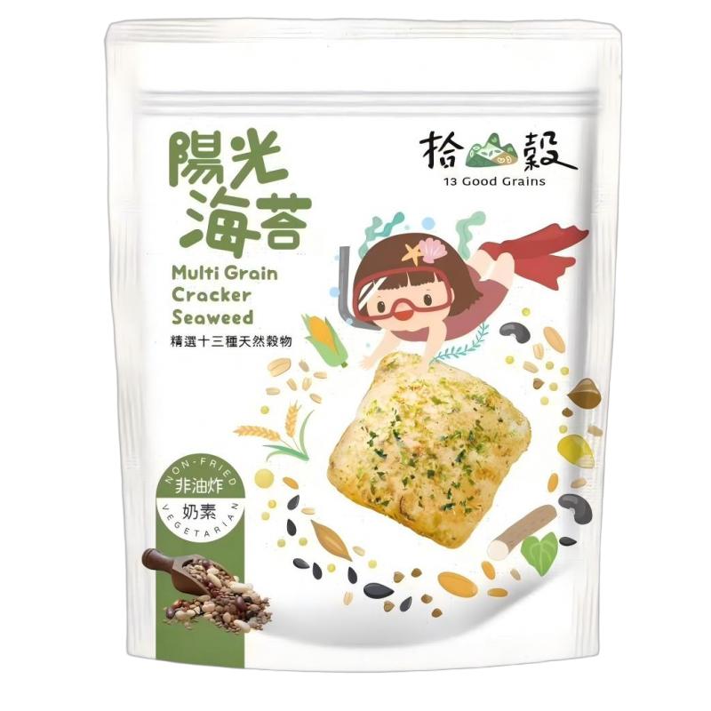 拾山谷 同心饼 阳光海苔72g/Mehrkorncracker m. Algen