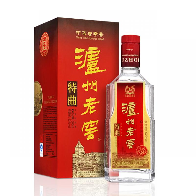 泸州老窖 白酒 特曲 52度 500ml/LUZHOU LAOJIAO TEQU 500ml