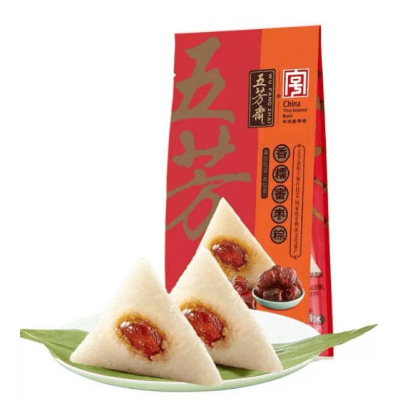 【München】五芳斋 真空香糯蜜枣粽 2个装 Klebreis-Zongzi mit Honigdatteln 200g