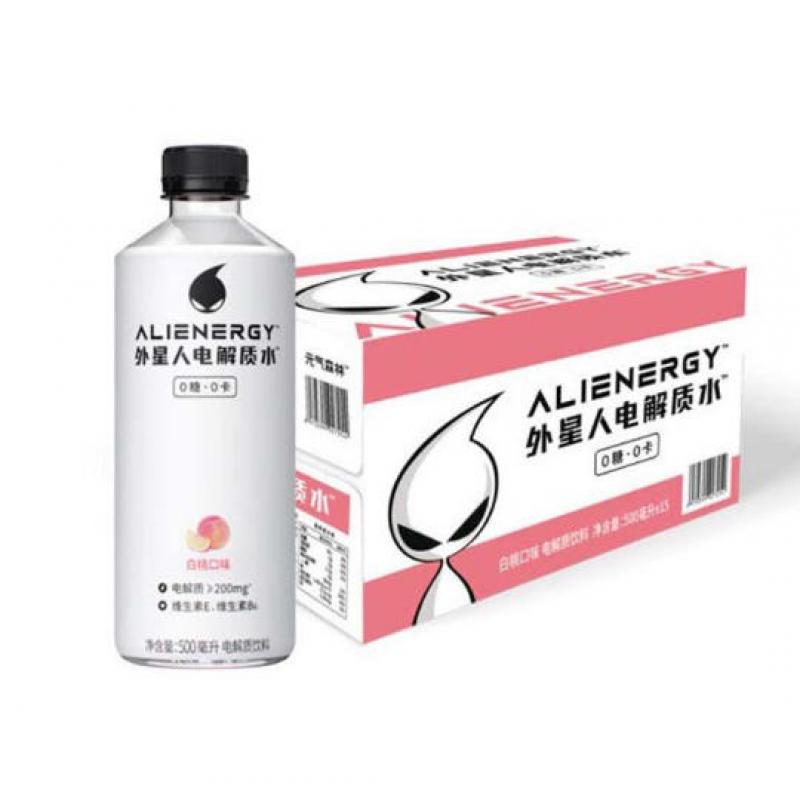 【München】元气森林 电解质水 白桃 Elektrolytgetränk Weißer Pfirsich 500ml
