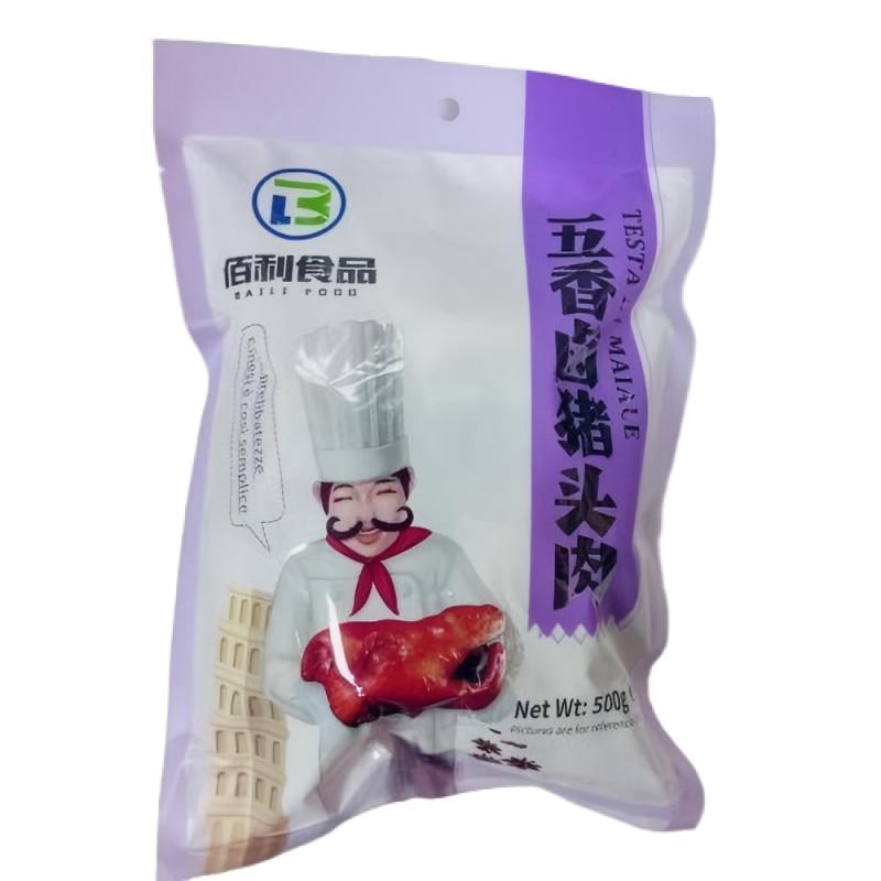 【München】佰利 五香猪头肉 Thịt đầu heo ngũ vị 500g