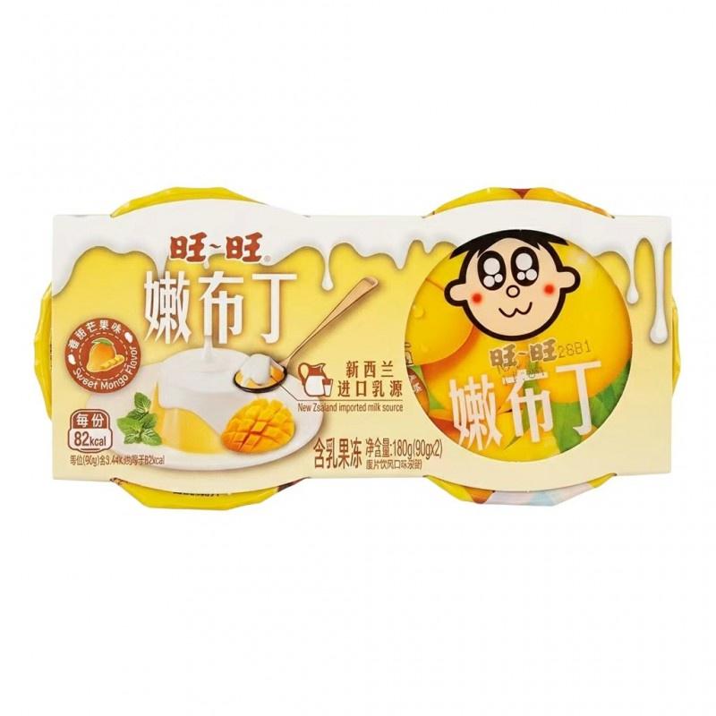 【München】旺旺 嫩布丁 香甜芒果 Pudding mit Mangogeschmack 180g
