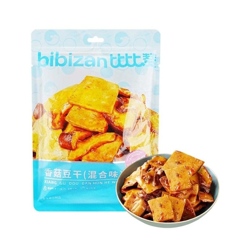 【München】比比赞 混合干香菇豆干 Getrockneter Tofu mit Shiitake-Pilzen 250g