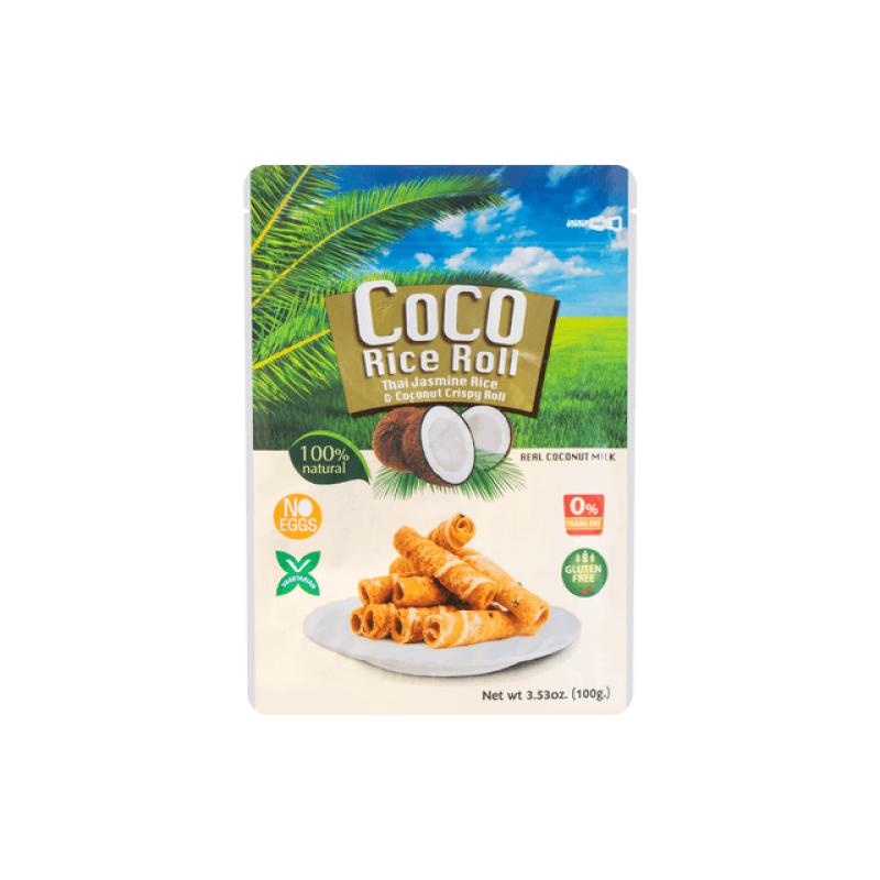【München】Cocojas 椰奶风味米卷 Cocojas Reisröllchen mit Kokosmilchgeschmack 100g