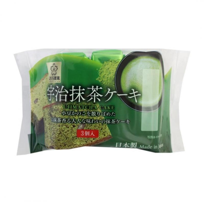 【München】宇治抹茶蛋糕 Sakuraseika Kuchen Uji-Matcha 40g