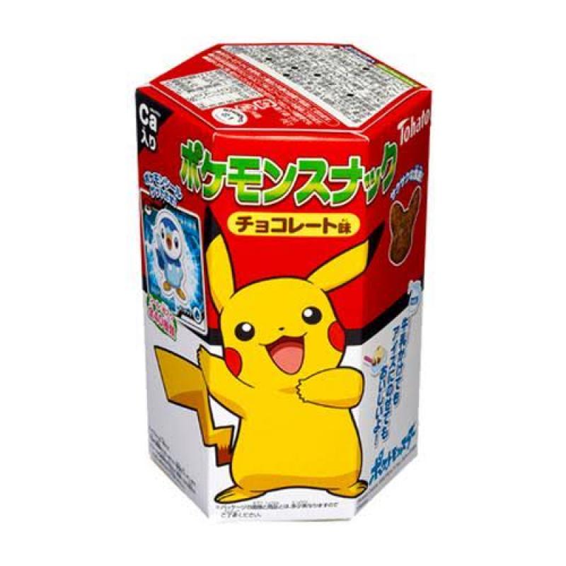 【München】宝可梦联名款玉米脆 巧克力味 Tohato Pokémon Maispuffs Schokoladengeschmack 23g