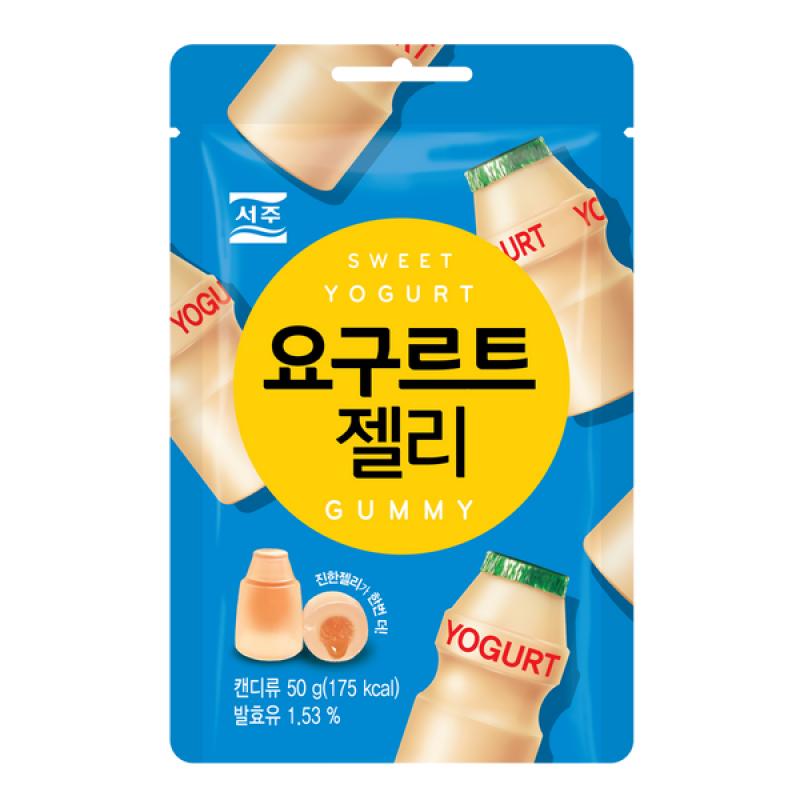 【München】软糖 酸奶味 Seoju Fruchtgummi Joghurtgeschmack 50g