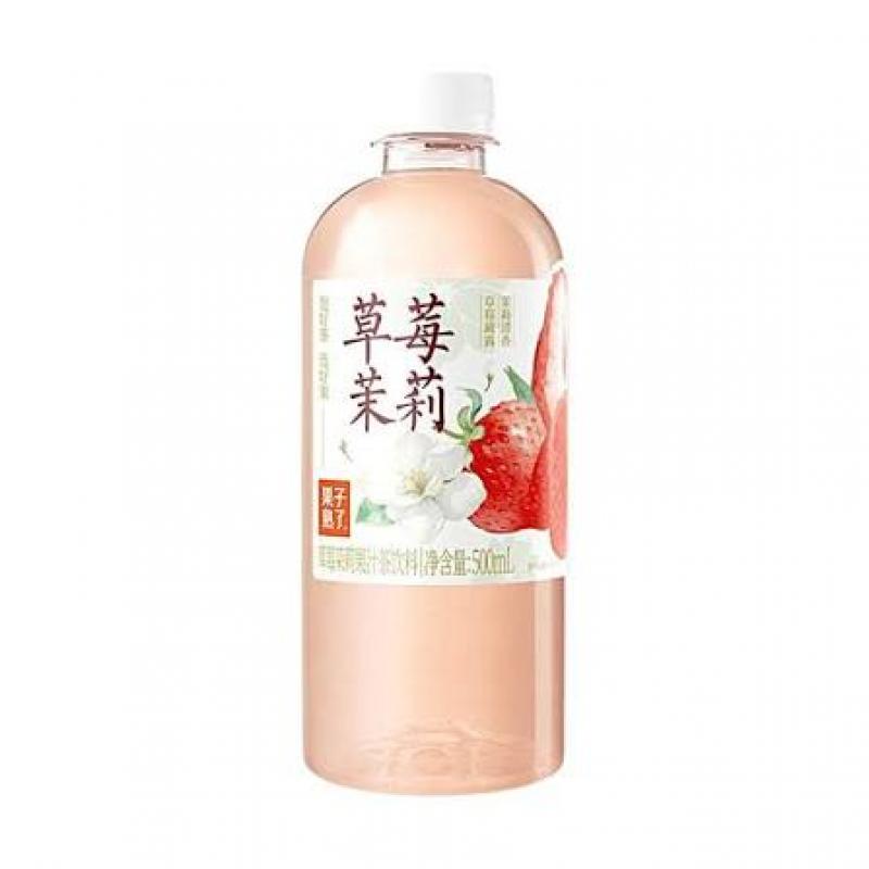 【München】果子熟了 草莓茉莉果汁茶 Jasmin-Fruchtsafttee Erdbeergeschmack 500ml
