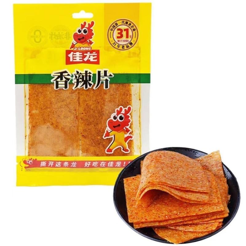 【München】佳龙 香辣片 Weizengluten-Snack scharf 118g