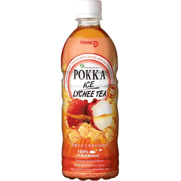 【München】荔枝味冰红茶  Pokka Eistee Lychee geschmack 500ml