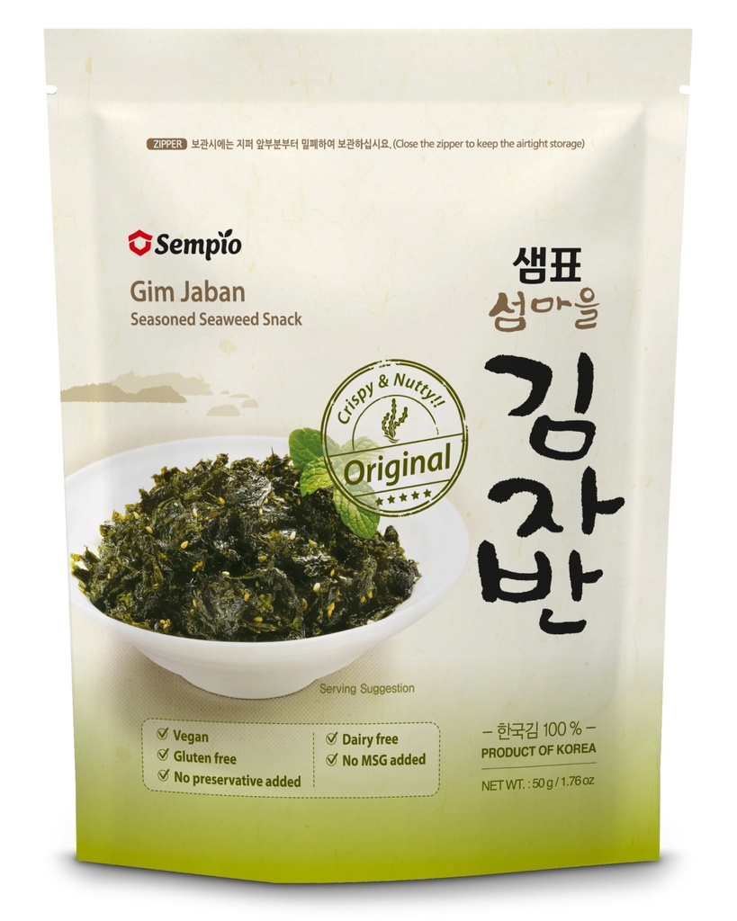 【München】膳府零食海苔原味  Sempio Crispy Seaweed Original 50g