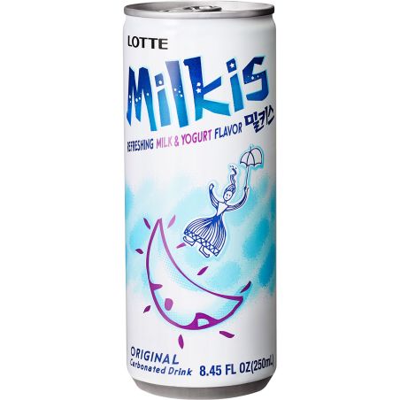 【München】乐天 牛奶气泡水 原味  Lotte Milkis Original 250ml