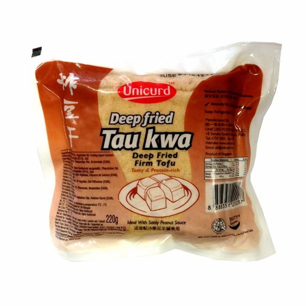 【München】炸豆干  Unicurd Harte Tofu frittierter 220g