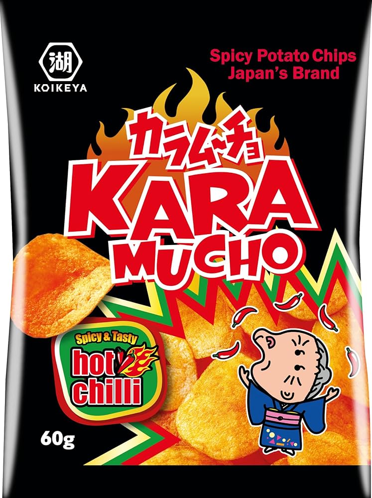 【München】日本薯片波浪  Karamucho   Karamucho Karamucho Potato Chips Ridge Cut 60g