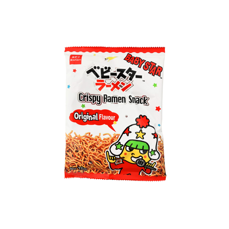 【München】 BABY STAR Crispy Ramen Snack Original 75g
